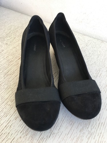 Keilpumps 37 schwarz - gr.,