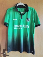 Hannover 96 / Trikot / Jako / grün / Kragen / 2017/2018 / Gr.XL 