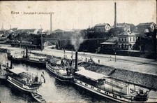 Ak Riesa an der Elbe Sachsen