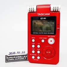 TASCAM GT-R1 Red Portable