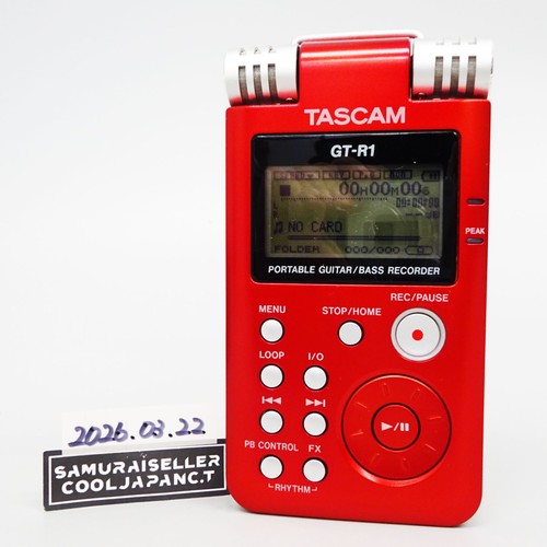 Tascam red portable - gt-r1,