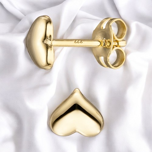 Ohrstecker herz 333 gold - ohrstecker,