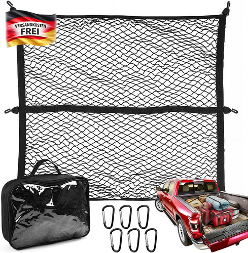 Auto gepäcknetz 120x120cm - gepäcknetz,