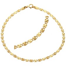 Armkette echt Gold 375 (9 kt)