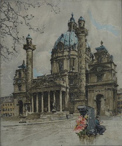 Karlskirche wien franz xaver - karlskirche,
