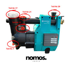 Dichtung Set passend für Gardena Hauswasserautomat Pumpe 4/5/6000 by Nomos-Space