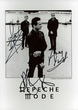 Depeche mode autogramm andrew - mode,