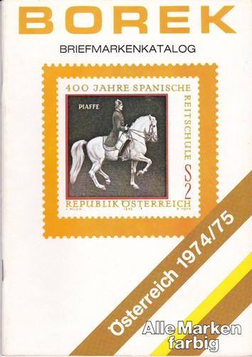 Borek briefmarken katalog - borek,