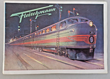 Fleischmann Katalog 54-S. Blechspielzeug, Eisenbahnen, Schiffe etc. 50er Jahre