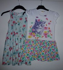 2 H&M + Kids Mädchen Kleider
