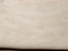1 Rest Zählstoff, Stickstoff Kreuzstich Hardanger  hell beige marmoriert