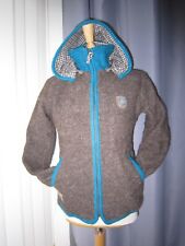 ALPALAYA Schaf-Woll-Jacke S/34/36/38 NP299 Walk braun  fairtrade nepal Janker