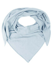 Zwillingsherz Kurt Kölln Dreieckstuch Tuch Schal hellblau blau uni mit Kaschmir