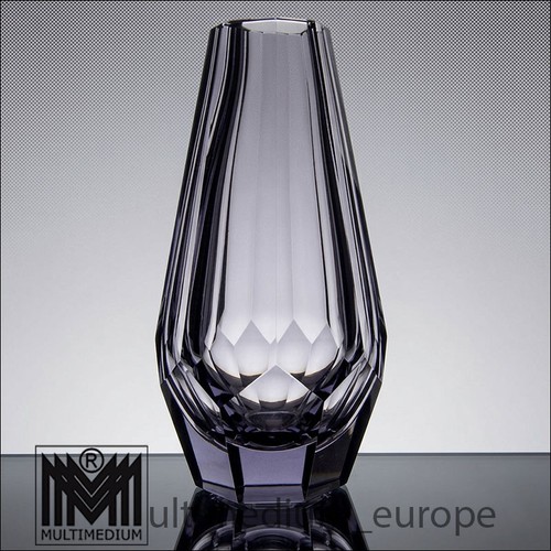 Kristall glas vase moser - glas,