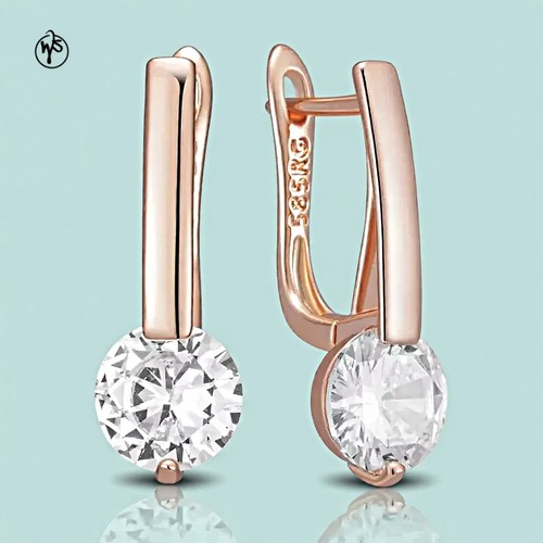 Ohrringe vergoldet rosegold - vergoldet,