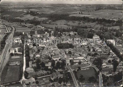 Vianne vue generale aerienne - vianne,