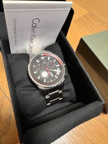 Calvin klein swiss chronograph - calvin,