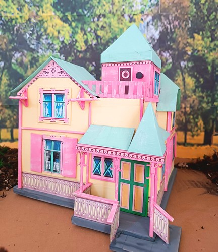 Villa kunterbunt diorama 35 - villa,