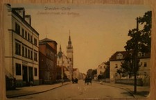 Antike Postkarte DRESDEN COTTA