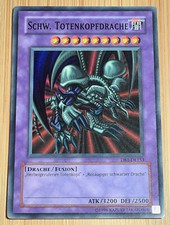 Schw. Totenkopfdrache # DB1-DE153 Super Rare Holo Dark Beginning 1 2004 DE Mint