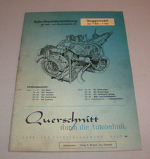Auto Reparaturanleitung - Goggomobil Isar T 600 / T 700 - Baujahre ab 1959