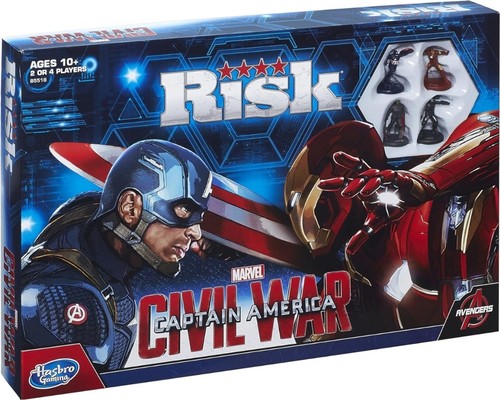 Hasbro risiko marvel captain - marvel,