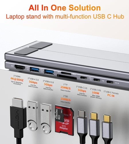 Usb laptop dockingstation - c,