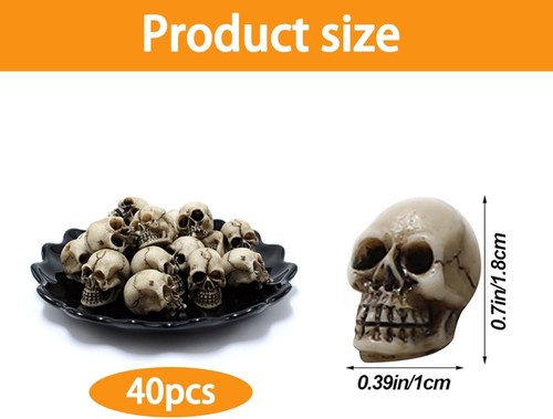 Totenkopf deko stück mini - deko, 20