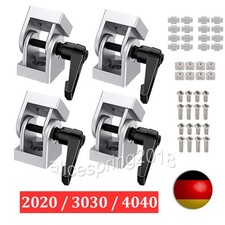 4x Gelenkverbinder Aluprofil