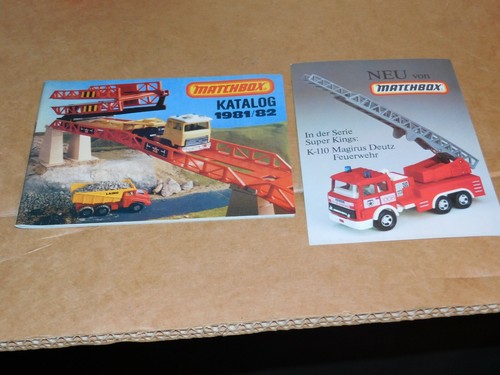Alter matchbox katalog 1981 - alter,