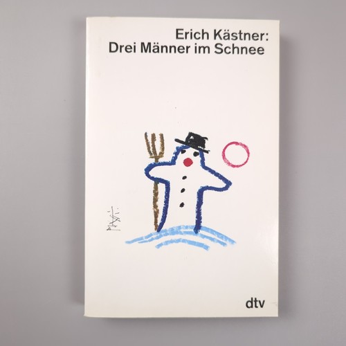 Drei männer schnee - im,