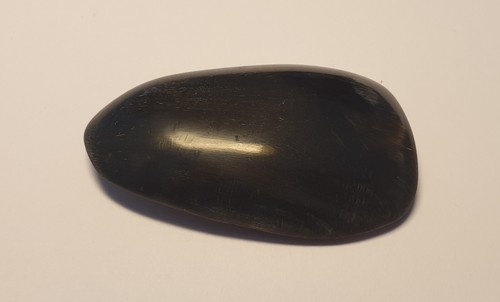 Echte horn brosche - horn,