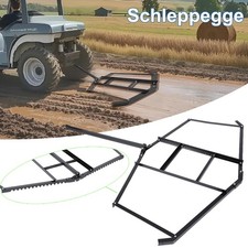 Schleppegge Abschleppegge Stahl Wiesenegge Wiesenschleppe Garten& Rasentraktoren