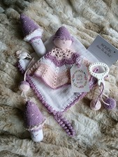 Baby-Set-Handarbeit-5 teilig
