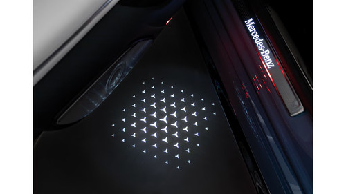 Mercedes led logo projektor - mercedes,