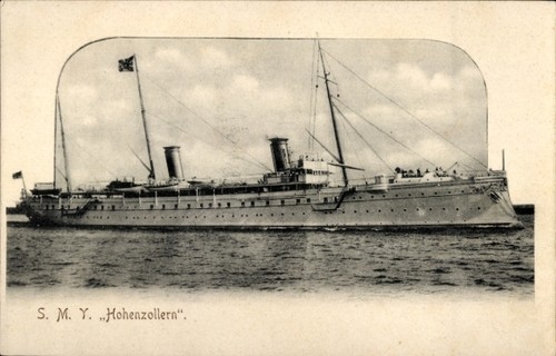 Yacht hohenzollern - s.m.,