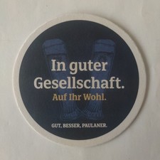 Schöner Bierdeckel - PAULANER