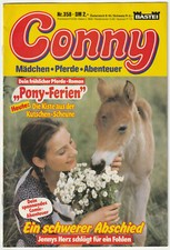 ✪ CONNY #358 Ein schwerer Abschied ohne Poster, Bastei 1987 COMICHEFT TOP Z1