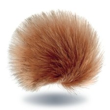 Kunstfell Bommel Ø 10 - 12 cm