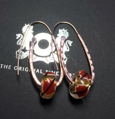 Trollbeads ohrringe rotes - ohrringe,