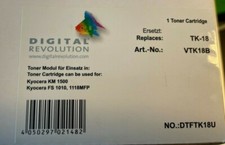 Schwarzer Toner für Kyocera FS 1010 TK-18