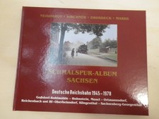Schmalspur- Album Sachsen DR 1945- 1978 Goßdorf- Kohlmühle- Hohnstein Mosel- Ort
