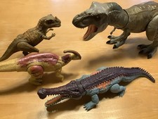 Jurassic Park Jurassic World Dinosaurier 4 Stück Actionfiguren T-Rex…