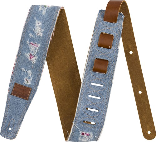 Fender wrangler denim ripped - fender, x