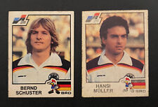 Panini Euro 84 - Decje Novine - #149 Schuster + #150 Müller - ungeklebt