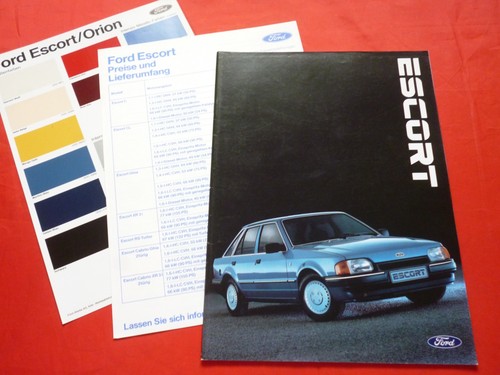 Ford escort cl - iv, ghia