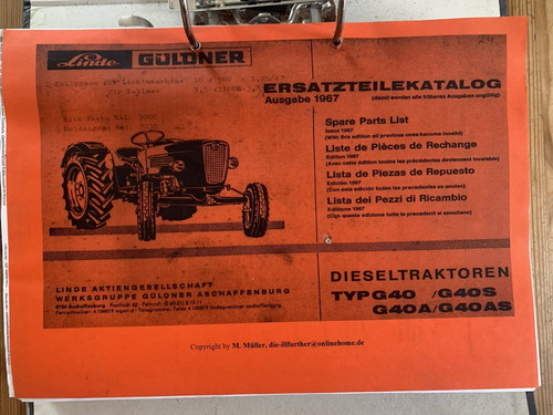 Güldner ersatzteilkatalog - güldner,
