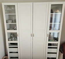 Kleiderschrank Ikea Pax  200x60x287 , weiß