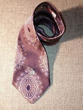 Ausgefallene  Krawatte von Ahlborn Commodore Trevira