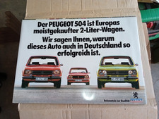 Peugeot 504 t.i. Werbung